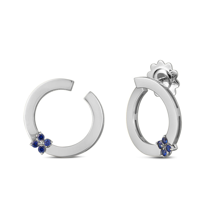 LOVE IN VERONA EARRINGS WITH BLUE SAPPHIRES