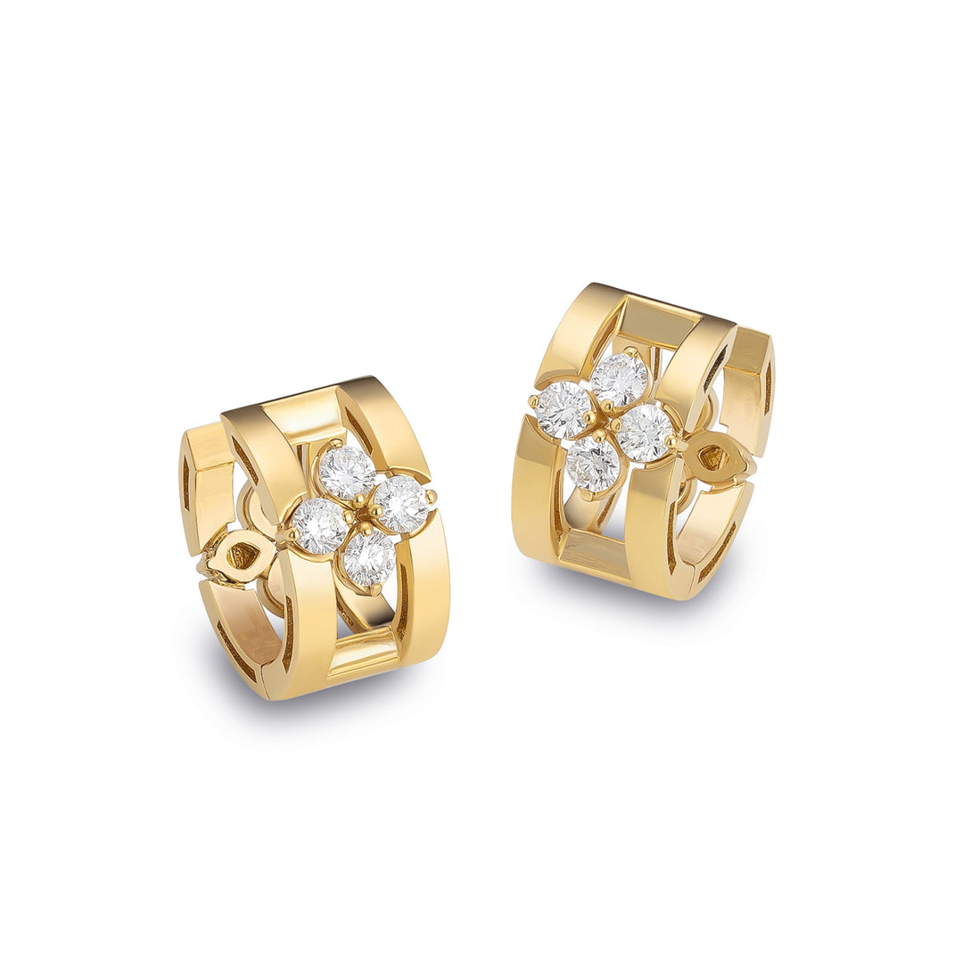 LOVE IN VERONA EARRINGS WITH DIAMONDS