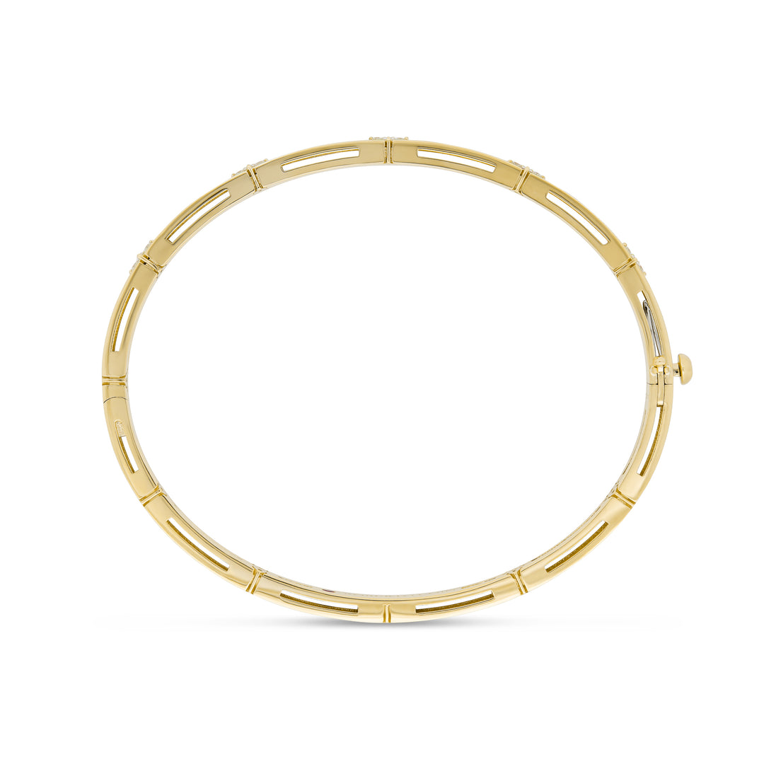 LOVE IN VERONA BANGLE WITH DIAMONDS