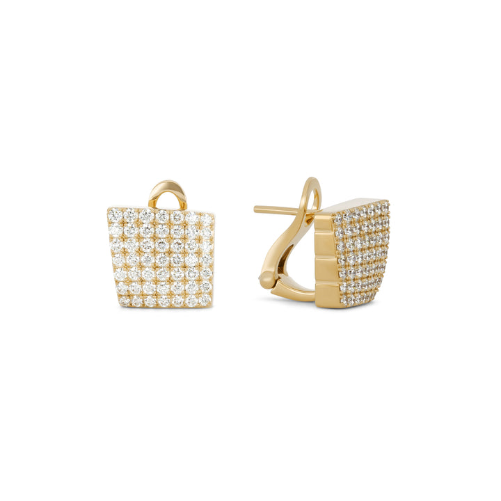 SAUVAGE PRIVE’ EARRINGS WITH DIAMONDS