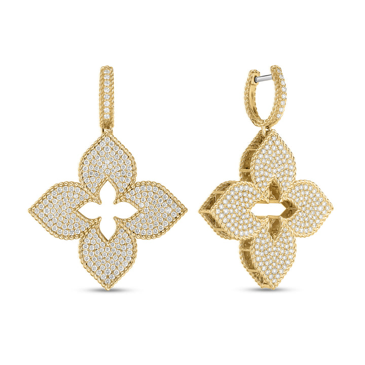 VENETIAN PRINCESS EARRINGS WITH DIAMONDS