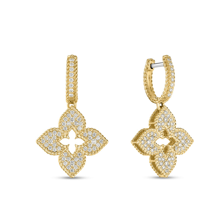 VENETIAN PRINCESS EARRINGS WITH DIAMONDS