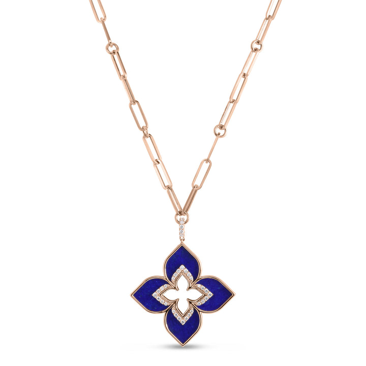 VENETIAN PRINCESS PENDANT WITH DIAMONDS AND LAPIS