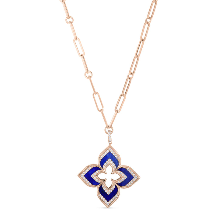 VENETIAN PRINCESS PENDANT WITH DIAMONDS AND LAPIS