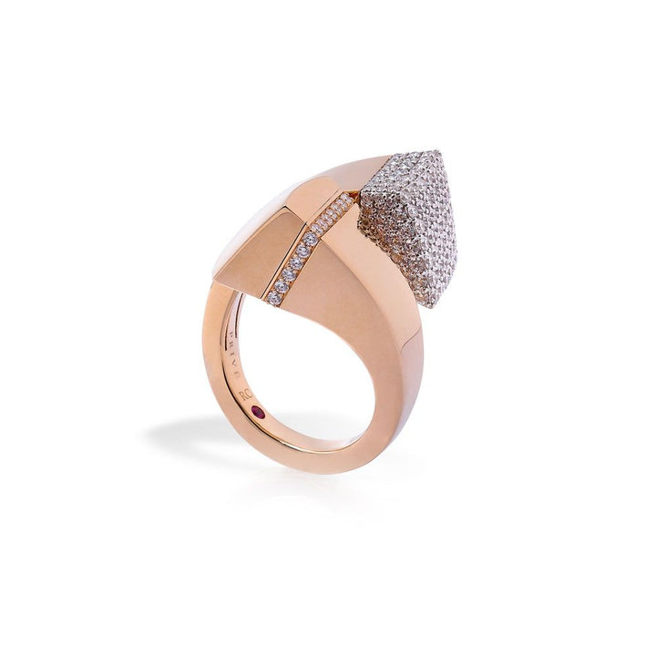 SAUVAGE PRIVE’ RING WITH DIAMONDS