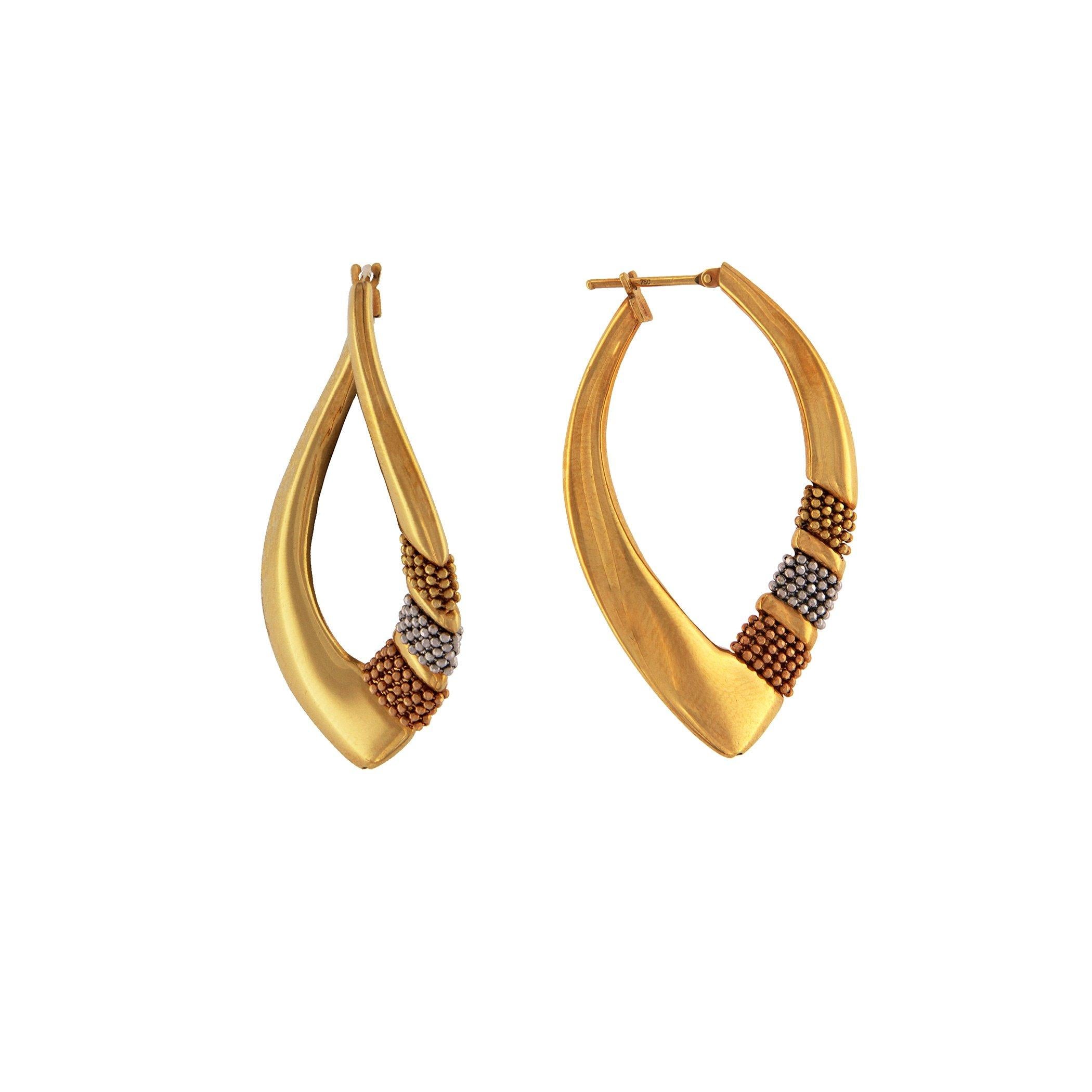 Modern Motivation Gold Earrings - Jewelry by Bretta